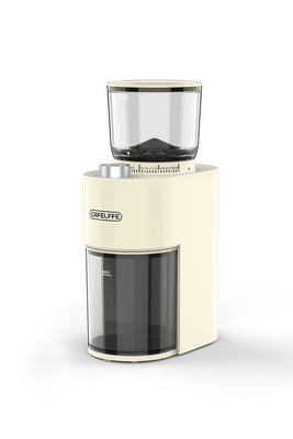 CAFELFFE Conical Electric Coffee Grinder, 38 Adjustable Levels, Grinds 2-12 Cups of Coffee, Anti-Static, Suitable for Espresso, Americano, Pour-Over, Drip Coffee, and French Press - MK302