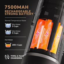 将图片加载到图库查看器，CAFELFFE MK502 Portable Espresso Machine - 2-in-1 Coffee Maker, 7500mAh Battery, Travel-Friendly with Carrying Bag