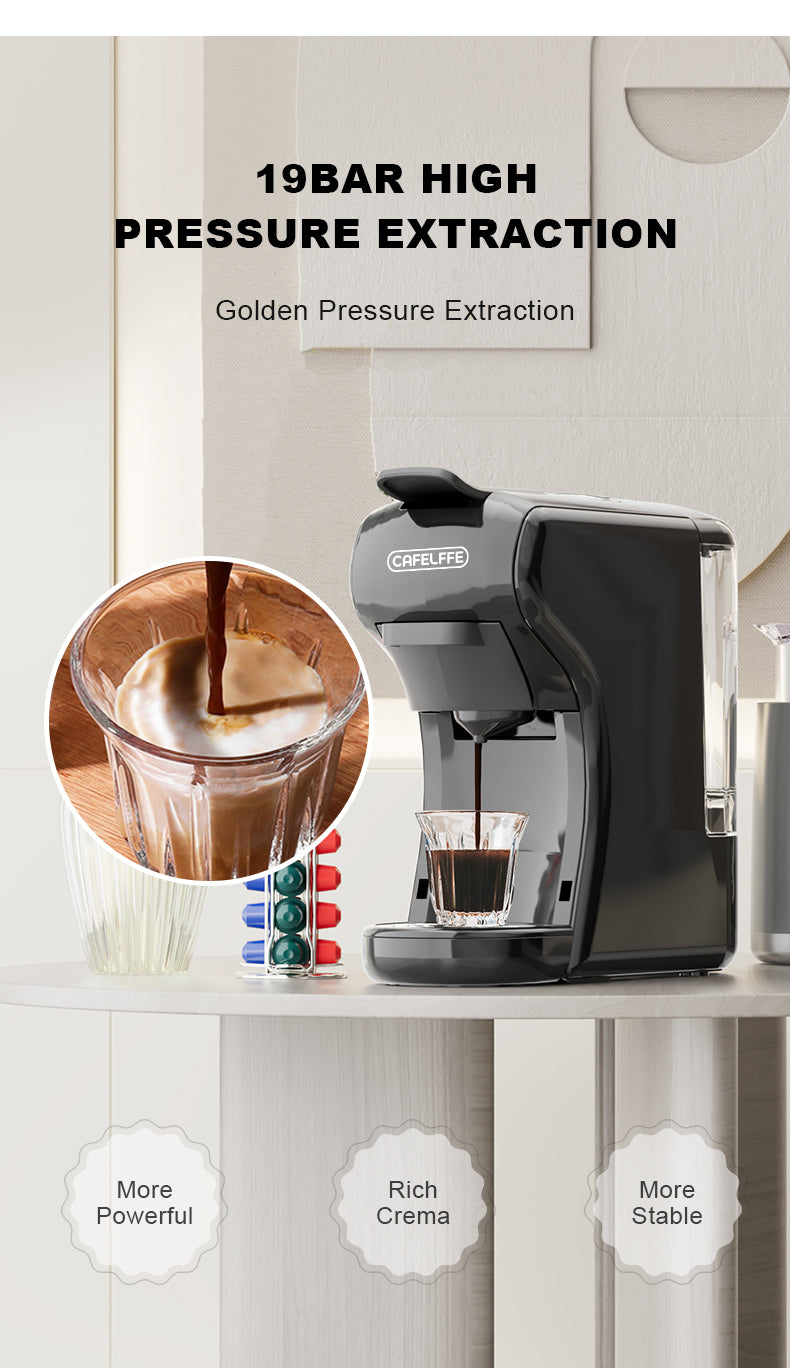 3 in 1 coffee machine top