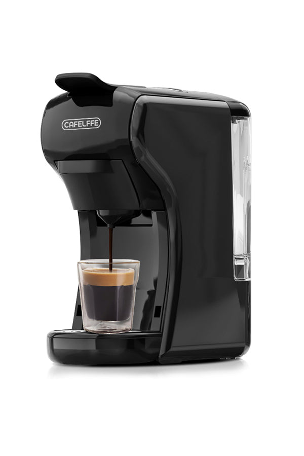 CAFELFFE 3-in-1 Hot/Cold Capsule Coffee Machine MK602 Black