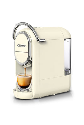 CAFELFFE 3-in-1 Automatic Coffee Machine for Nespresso, Dolce Gusto, Starbucks, Tea Capsules and Coffee Powder Cold/Hot Brewing Compact Coffee Maker, Multifunctional Coffee Machine for Home and Office, Birthday Gift, New Year Gift - MK609