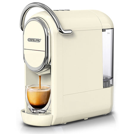 CAFELFFE 3-in-1 Hot/Cold Capsule Coffee Machine MK609 White