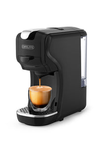 CAFELFFE 3-in-1 Capsule Coffee Machine for Nespresso, Dolce Gusto, Starbucks Capsules and Coffee Powder Cold/Hot Brewing MK611 Compact Coffee Machine, Multifunctional Coffee Machine for Home and Office, Birthday Gift, New Year Gift -MK611
