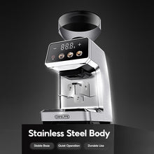 Laden Sie das Bild in den Galerie-Viewer, CAFELFFE Smart Touch Panel Coffee Grinder, 35-Levels Grind Adjustment, Anti-Static Tech Suitable for Espresso, Americano, Pour-over, Drip Coffee, and French Press - MK303