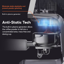 Laden Sie das Bild in den Galerie-Viewer, CAFELFFE Smart Touch Panel Coffee Grinder, 35-Levels Grind Adjustment, Anti-Static Tech Suitable for Espresso, Americano, Pour-over, Drip Coffee, and French Press - MK303