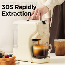 Laden Sie das Bild in den Galerie-Viewer, CAFELFFE 2-in-1 Capsule Coffee Machine for Nespresso, Dolce Gusto, Starbucks Capsules Cold/Hot Brewing, Compact Coffee Machine, Multifunctional Coffee Machine for Home and Office, Birthday Gift, New Year Gift -MK611B